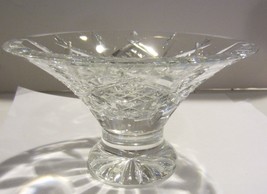 Waterford Footed Bowl / candy dish  &quot;Ardmore&quot; Pattern  Signed - £31.70 GBP