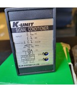 KVS-165-B K-UNIT M.SYSTEM SIGNAL TRANSMITTER CONDITIONER  RARE NEW NIB U... - $96.48