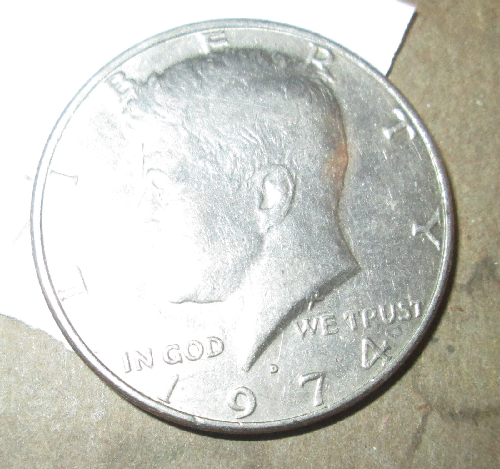1974 D Kennedy Half Dollar  circulated Mint State 50c US Coin - $16.85