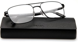 New Prada Vpr 53X 1AB-1O1 Black Eyeglasses Frame 54-17-140mm B43mm Italy - £94.51 GBP