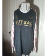 Pele Soccer Jersey Sweatshirt athletic shirt Legond Size L  Long Sleeve NWT - £29.58 GBP