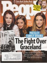 People Elvis Presley Lisa Marie Priscilla Riley Keough Meghan Markle Chris Rock - $19.99