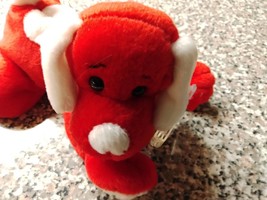 Ty Beanie Babies Sugar-Pie The Valentine&#39;s Day Dog, Red And White Plushy... - $14.99