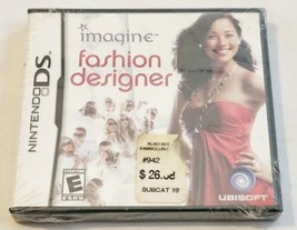 Imagine: Fashion Designer For Nintendo DS DSi 3DS 2DS Factory Sealed NEW - £8.43 GBP