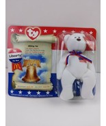 TY McDonald&#39;s Beanie Baby &quot; Libearty the Bear DOB summer 1996 Vintage 2000 - $39.93