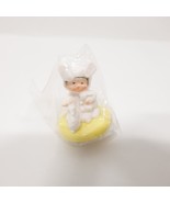 Merry Miniatures Girl in Bunny Suit Easter Hallmark Very Hard to Find 19... - $224.99