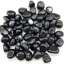 1 Lb Obsidian, Black Tumbled Stones - $55.19