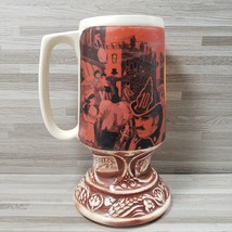 Schiltz &quot;The Chicago Fire of 1871&quot; 12 oz Beer Stein Mug USA Made - £15.66 GBP