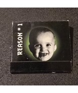 Lollapalooza 1993 Matchbook Commemorative Condom Souvenir Sealed Baby Skull - $2,276.28 MXN