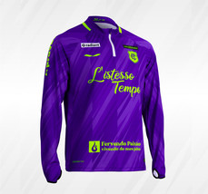 JUNTAS Training Top Half Zip-Up Tempo Fluorescent Purple Top NWT - £42.29 GBP