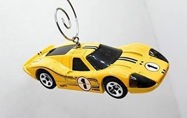 Christmas Ornament for 1967 Ford GT40 Mk IV Yellow - £26.35 GBP