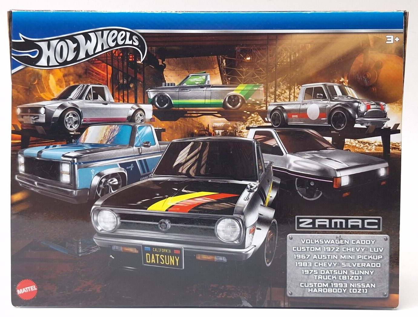 Hot Wheels ZAMAC Truck 6 Pack Box Set 2024 NEW - $28.80