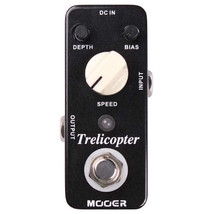 Mooer Trelicopter Optical Tremolo Micro Guitar Effects Pedal New - £32.74 GBP