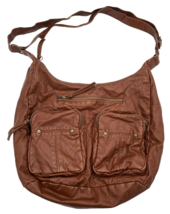 VTG Women Crossbody Shoulder Purse Hobo Boho Style Bag Tote Soft PU Leather - £12.54 GBP
