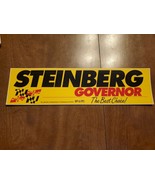 Vtg Melvin Steinberg 1994 Political Campaign Bumper Sticker, Baltimore, ... - £6.94 GBP