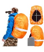 Joy Walker Waterproof Backpack Rain Cover (15-25L) Orange w/ Reflective ... - £15.75 GBP