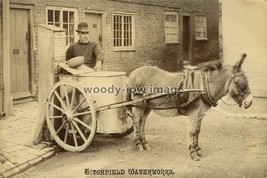 rp00313 - Titchfield Waterworks Cart &amp; Donkey - print 6x4 - £2.21 GBP