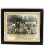 1930&#39;s Antique Large Group of Men Outside Photograph  - $99.00
