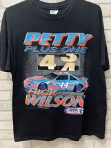Vintage Nascar Shirt Rick Wilson #44 Petty Plus One 1993 Racing Single Stitch XL - £27.45 GBP