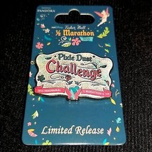 Tinker Bell Pin Inaugural Marathon Pixie Dust Challenge Glitter Pandora 10K - $16.50