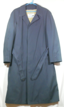 VTG Blue Whaling Manufacturing Co. Storm/Rain Coat Size 40R Thinsulate L... - £47.07 GBP