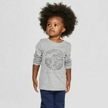 Cat &amp; Jack Toddler Boys&#39; Critters Long Sleeve T-Shirt Size 5T NWT - £6.27 GBP