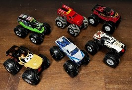 Hot Wheels Monster Jam Monster Truck Mattel 1:64 -Lot Of 6 Trucks backdraft - £19.89 GBP