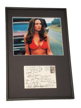 Catherine Bach Signed Framed 12x18 Postcard + Photo Display Daisy Duke - £115.97 GBP