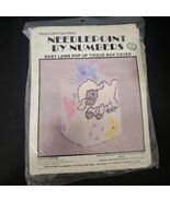 Needlepoint by Number Tissue Box Cover Kit Ala Mode Vtg Plastic Canvas B... - €8,37 EUR