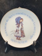 World Wide Arts Holly Hobbie Lasting Memories Special Birthday Plate 1981 - £6.38 GBP