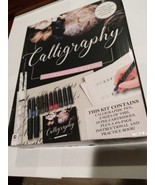 CALLIGRAPHY PRACTICE KIT LEARN TO CREATE UNIQUE LETTERING NEW - $9.49
