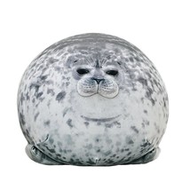 23.7 Inch Large Seal Plush Pillow: Soft Stuffed Animal Toy ,Chubby Blob Seal Plu - £36.76 GBP