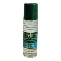 Mitchum Anti Perspirant &amp; Deodorant Unscented Clear Roll On 1.5 fl oz New (1) - £34.27 GBP