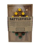 Handcrafted Wood Battlefield Strategy Peg Single Player by Siam Mandalay - £19.61 GBP