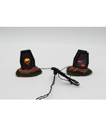 Lemax 34621 Light Up Coffins Spooky Town Accessories Retired Halloween D... - $18.99