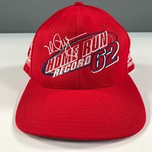 Mark McGwire Snapback Hat Red White Logo Home Run Record 62 St Louis Cardinals - £14.78 GBP