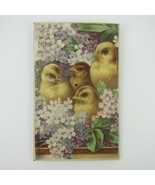 Easter Postcard Squeeze Sound Yellow Chicks Squeak WORKING Antique 1910s... - £31.38 GBP