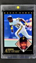 1992 Fleer All-Stars #3 Barry Bonds Insert Pittsburgh Pirates Baseball Card - £1.35 GBP