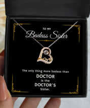 Birthday Present For Doctor Sister, Sister To Sister Gifts, Doctor Sister  - £39.92 GBP
