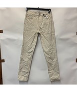 Oat Womens 26 Beige Tan High Rise Straight Cut Ankle Jeans NWD DG78 - €29,57 EUR
