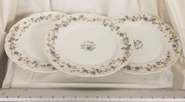 Vintage Lot of 3 Haviland Limoges Floral Salad Plate 7-1/2&quot; mjb - £33.26 GBP