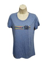 New Balance NYRR New York Road Runners Retro 4 Miler Womens Blue XL TShirt - $19.80