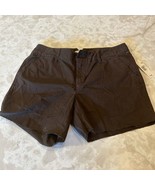 Old Navy Shorts Size 4 Brown Mid Rise Wide Leg - $11.04