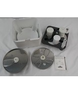 KitchenAid Food Processor Attachments Blades Discs Dough Blade Storage Case - $45.00