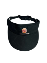 Burger King Hat Staff Employee Uniform Sun Visor Adjustable Strap - £12.13 GBP