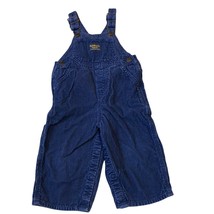 Osh Kosh Vestbak Vintage Blue corduroy Overalls Sz 18 Months - £18.87 GBP