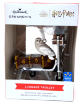 Hallmark Ornament Harry Potter Luggage Trolley Walmart Only NIB Christmas Tree - £9.28 GBP