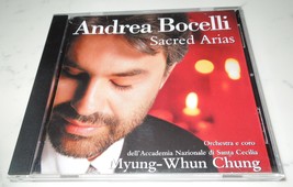 SACRED ARIAS By ANDREA BOCELLI  (Music CD, 1999)  Easy Listening  Italian - $1.25