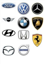 Car Logo Cake Toppers - $5.30