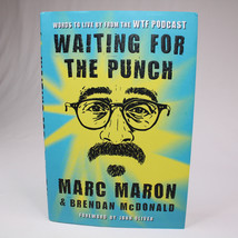 SIGNED Waiting For The Punch By Marc Maron 2017 Hardcover Book With DJ Good Copy - £38.84 GBP